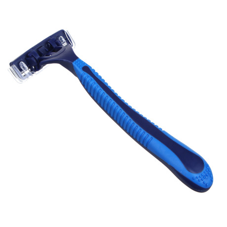 PROWAY Станки для бритья с тройным лезвием, плавающая головка, силикон, пластик, 5шт