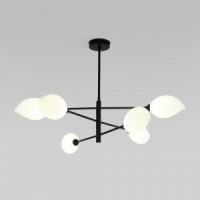 Eurosvet св-к подвесной 6x5W G9 860х860х650 мет. черн./бел. Sinki 30189/6 Умный дом a065721