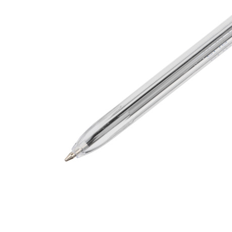 Ручка шариковая Clipstudio синяя, с прозрачным корпусом, наконечник 0,7 мм