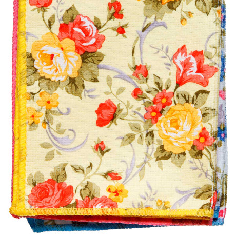 Салфетка-микрофибра NA2493 30*30см 5шт 40гр/1шт (360)