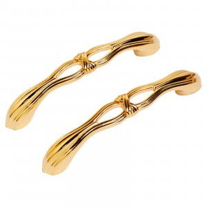 Ручка-скоба мебельная мет  96 C2531-96 PB золото 2шт ( цена за пару(15, 150)  StahlBuro