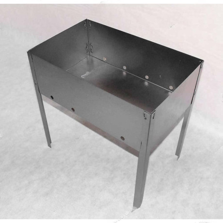 Мангал сборный "Эконом" 400х250х400х0,35-0,4мм в пленке