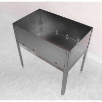 Мангал сборный &quot;Эконом&quot; 400х250х400х0,35-0,4мм в пленке