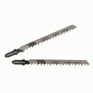 PATRIOT Пилка для лобзика EDGE by T144DF по дереву, 2шт в блистере, 814010006