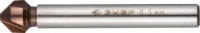 Зенкер ЗУБР "ЭКСПЕРТ" конусный с 3-я реж. кром.ст.P6M5 с Co покрыт.d 8,3х50 мм, цилиндр хвост.d 6мм,