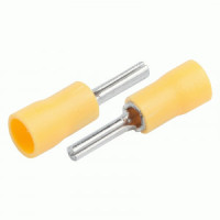 General Наконечник круглый штыревой изолир. НкИш 5,5-25,5-50 желтый (уп.50шт, цена за уп) 476222