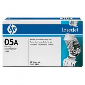Картридж лазерный HP (CE505A) LaserJet P2035/P2055 и другие, №05А, ориг, ресурс 2300 стр.