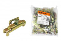 TDM ограничитель на DIN-рейку (металл) 1 винт (100!) SQ0804-0022