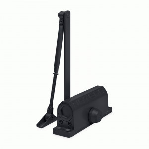 Доводчик дверной NOTEDO DC-065 легкий характер BLACK до 100 кг черный (10)