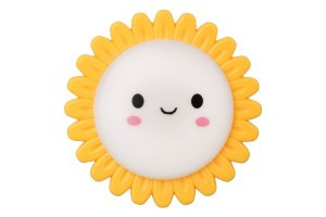 Camelion NL-179 ночник 0.5W 4LED 80x80x55  Солнышко  220V, пластик, выкл.