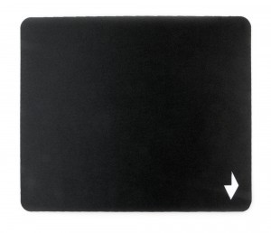 Коврик для мыши Gembird 220х180х2мм, черный, ткань+резина, пакет