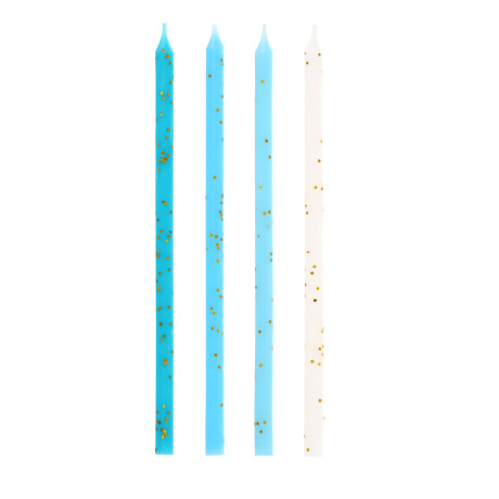 FNtastic Набор свечей для торта, 12 шт, с блеском, 2 цвета