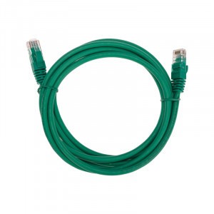 REXANT коммутац. шнур (патч-корд) U/UTP, cat6, 2м, литой, RJ45-RJ45, LSZH, зеленый, 02-0296-2