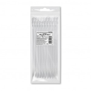 Smartbuy хомут (стяжка) нейлон с монт. отверст. 3,6х200 белый (100 в уп, цена за уп)SBE-CTH-36-200-w