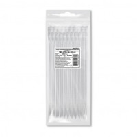 Smartbuy хомут (стяжка) нейлон с монт. отверст. 3,6х200 белый (100 в уп, цена за уп)SBE-CTH-36-200-w