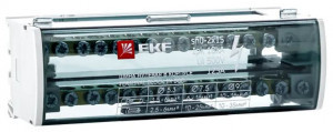 EKF шина нулевая в корпусе (кросс-модуль) 2х15, 125А sn0-2x15