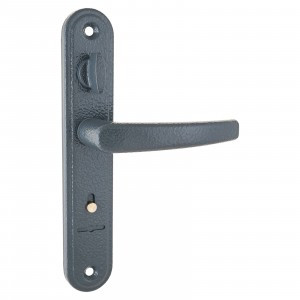 Гардиан Комплект ручек 4112 Вега темно-серый к замку Гардиан 3012 (12)