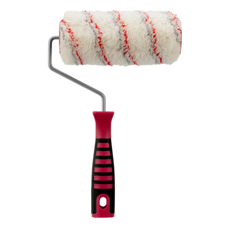 Валик "Нейлон Люкс" с двухкомпонентной ручкой, 180 мм, ворс 18 мм, D 48 мм, D ручки 6 мм, полиамид Matrix