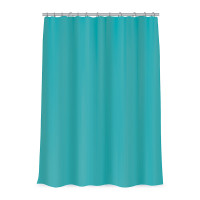VETTA Шторка для ванной, ПЕВА, 60 г/м2, 180x180см, с магнитами, бирюзовая