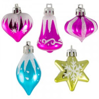 Набор елочных украшений &quot;Ассорти&quot; (5шт) Волшебная страна