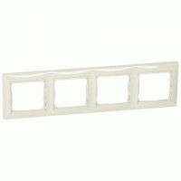 IEK VALENA рамка горизонт. СУ 4 мест. сл. кость 774354