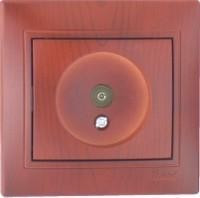 Lezard Мира роз. TV СУ 1 мест. вишневый (RG6, проходн.) (корпус PC) 701-0601-129