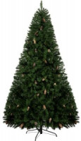 Ель "Зеленая с шишками" 240см Волшебная страна