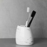VETTA Стакан для ванной комнаты Marble, керамика, 2 цвета