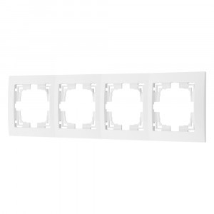 Bylectrica УЮТ рамка 4 мест. белая ЮЛИГ.735212.282