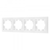 Bylectrica УЮТ рамка 4 мест. белая ЮЛИГ.735212.282