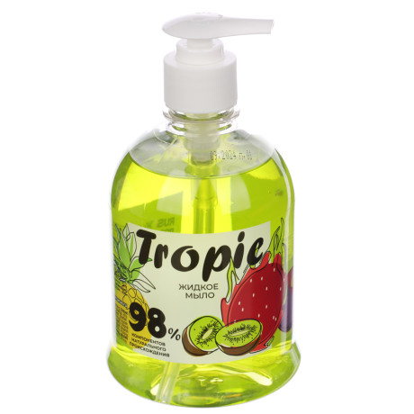 Мыло жидкое TENDRESSE Тропик/Яблочный десерт, п/б, дозатор, 500мл
