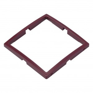 Bylectrica УЮТ декор. вставка в рамки (уп 3 шт.), бордовый, (ЮЛИГ.735212.276(13))