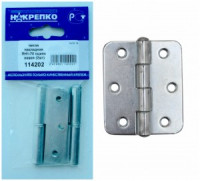 Петля накладная ПН1-70 оцинкованная левая (2шт BL) (цена за уп) НАКРЕПКО 114202