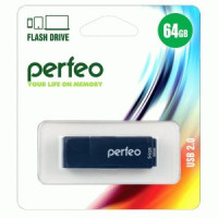 Флэш-диск USB 64GB Perfeo Perfeo C04 Black