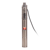 Скважинный насос DWS-3-75, винтовой, диаметр 3&quot;, 500 Вт, 1600 л/ч, напор 75 м Denzel