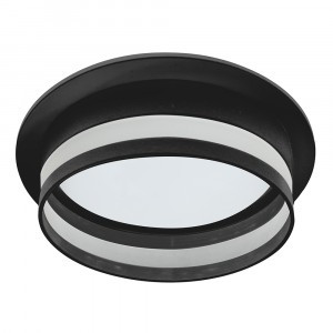 Feron cв-к встр. GX70 IP20 черный круг 140х55 DL702 LUNA 51098