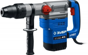 Перфоратор ЗУБР "ПРОФЕССИОНАЛ" SDS-Max, 12,5 Дж, 3600 уд/мин, 1350 Вт, кейс zuЗПМ-45-1350 ЭВ