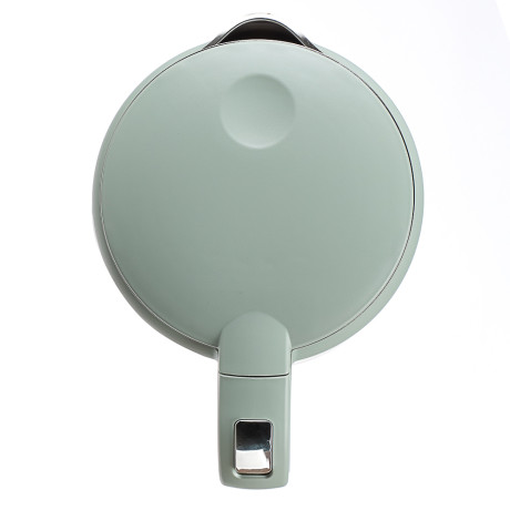 LEBEN Чайник электрический 1,7л двойные стенки пластик/нерж сталь, поддерж.температуры, оливк.и беж.