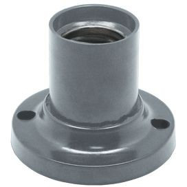 Ecola патрон накладной прямой E14 Серебряный AB7SLSEAY (10!)