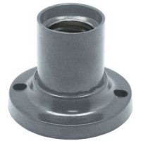 Ecola патрон накладной прямой E14 Серебряный AB7SLSEAY (10!)