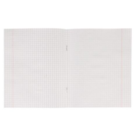 Тетрадь школьная 12л. в клетку, БЕЛЫЕ ЛИСТЫ обложка плотный офсет 115 гр "Пятерка"