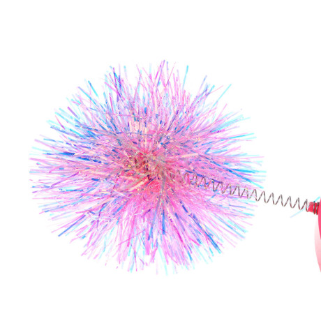 СНОУ БУМ Ободок с помпонами, диаметр 11см, пластик, металл