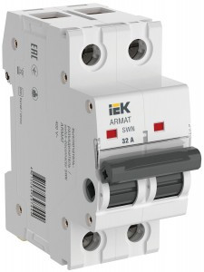 IEK ARMAT выключатель-разъединитель (нагрузки) SWN 2P 32А AR-SWN-2-032