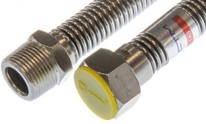 СТМ ГАЗ Подводка д/газа сильфон. 1/2" (вн-нар, г/ш)  80см CGHM1208