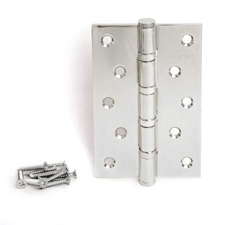 Петля Апекс 120*80-B4-CR универсал. 4 Подшипника (хром)  \2 (10/100)