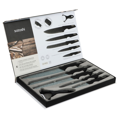 SATOSHI Аррен Набор ножей кухонных 6пр, в магнитной коробке
