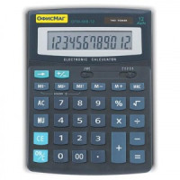 Калькулятор ОФИСМАГ настольный OFM-888-12, 12 разрядов, двойное питание, 200х150мм