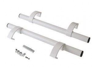 Ручка-скоба 500 ЛДМ Ручка офисная АРД-02 (500 мм) 9016 белая (16)