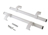 Ручка-скоба 500 ЛДМ Ручка офисная АРД-02 (500 мм) 9016 белая (16)