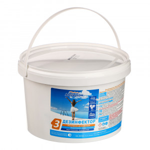 Aqualeon Хлор для бассейна медленный (МСХ КД), комплексный, таблетки по 20 гр., 1,5 кг